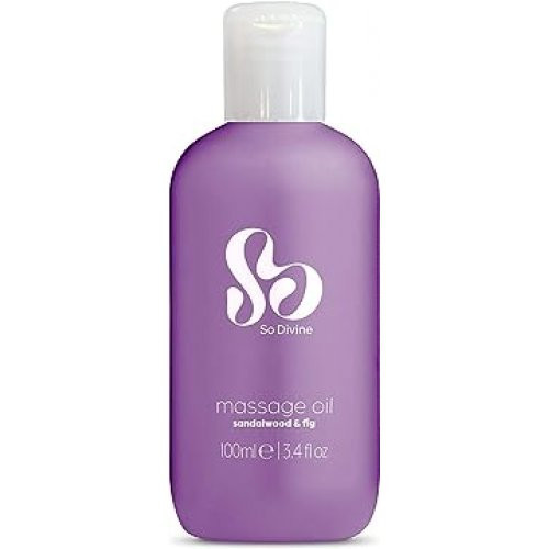 So Divine Sandalwood & Fig Sensual Massage Oil Masāžas eļļa 100ml