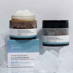 Skin Generics Snow Mushroom Ice to Gel De-Stress Hydrator Mitrinošs sejas krēms ar hialuronskābi 50ml