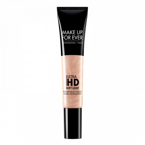 Make Up For Ever Ultra HD Soft Light Liquid Highlighter Mirdzumu piešķirošs līdzeklis 12ml