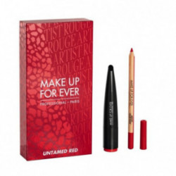 Make Up For Ever Untamed Red Lip Duo Metallic Palace Collection Komplekts lūpam