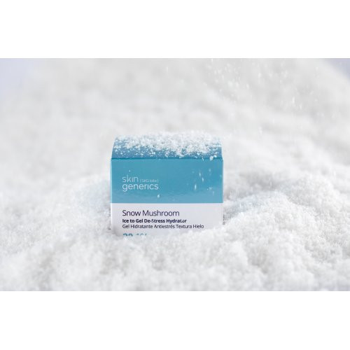 Skin Generics Snow Mushroom Ice to Gel De-Stress Hydrator Mitrinošs sejas krēms ar hialuronskābi 50ml