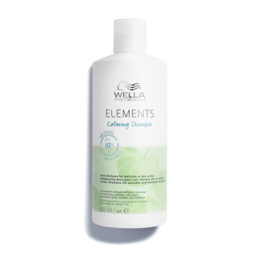 Wella Professionals Elements Calming Shampoo Šampūns jutīgai galvas ādai 250ml