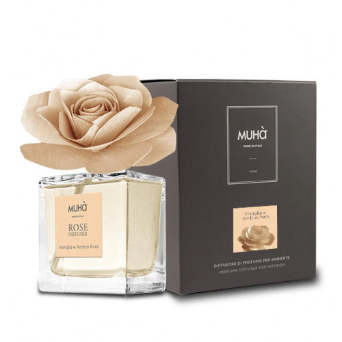 MUHA Vaniglia e Ambra Pura Rose Diffuser Mājas aromāts 50ml