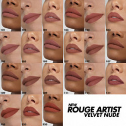 Make Up For Ever Rouge Artist Velvet Nude Lipstick Matēta lūpu krāsa 3.7g
