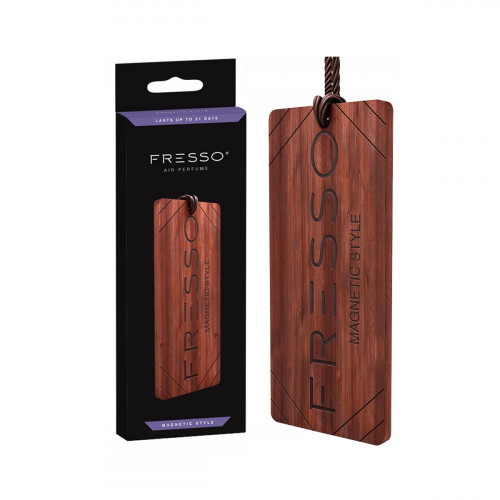 Fresso Wooden Pendant Car Air Freshener Aromāts automašīnai Gentleman