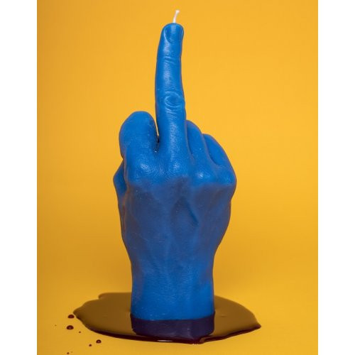 CandleHand F*ck You Candle Svece Neon Orange