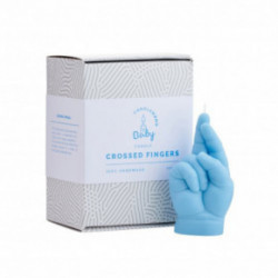 CandleHand Baby Crossed Fingers Candle Svece Pastel Blue