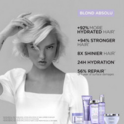 Kérastase Blond Absolu Bain Ultra-Violet Dzelteno toni neitralizējošs violets šampūns blondiem matiem 250ml