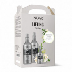 Inoar Lifting Capilar Kit procedūros rinkinys pažeistiems plaukams 3 vienetai