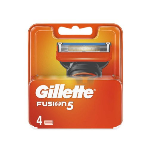 Gillette Fusion 5 Razor Blades Skuvekļu maināmās kasetnes 4 vnt.