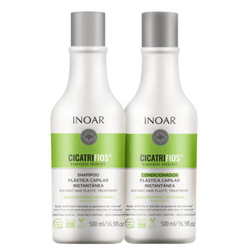 Inoar CicatriFios Duo Kit Matu struktūru atjaunojošs komplekts 2x250ml