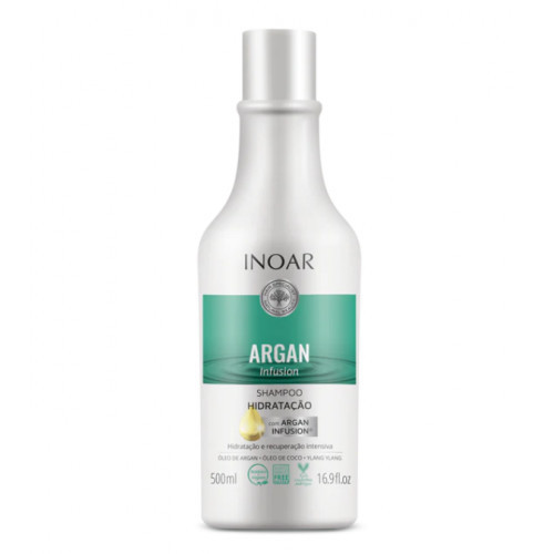 Inoar Argan Infusion Hydrating Shampoo Mitrinošs šampūns 500ml