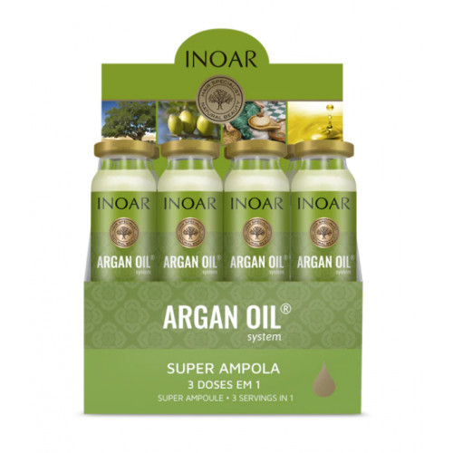 Inoar Argan Oil Ampola Argana eļļas ampula bojātiem matiem 45ml