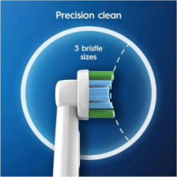 Oral-B Pro Battery Precision Clean Electric Toothbrush Elektroniskā zobu birste White