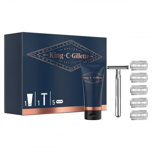 Gillette King C Styling Set Skūšanas komplekts vīriešiem Komplekts