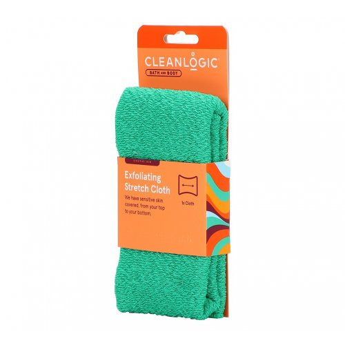 Cleanlogic Sensitive Skin Exfoliating Stretch Cloth Elastīgā auduma sūklis Coral