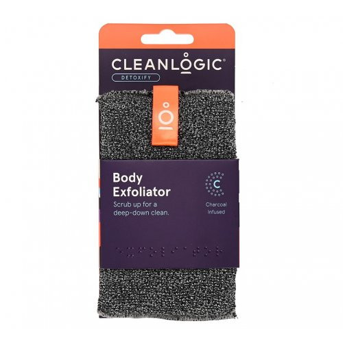 Cleanlogic Detoxify Body Exfoliator Ķermeņa skrubja sūklis 1gab.