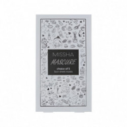 Missha Mascure Solution Sheet Mask Gift Set Sejas masku komplekts Komplekts