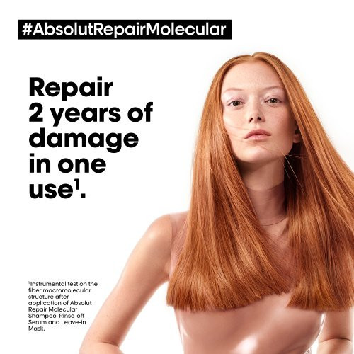 L'Oréal Professionnel Serie Expert Absolut Repair Molecular Shampoo Šampūns kas atjauno bojātus matus molekulārā līmenī 300ml