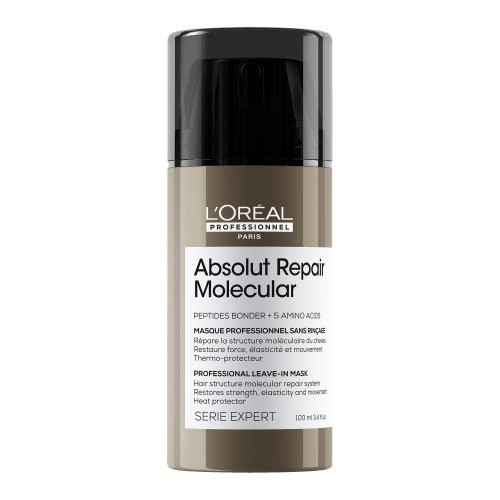 L'Oréal Professionnel Serie Expert Absolut Repair Molecular Mask Neskalojamā maska bojtiem matiem 100ml