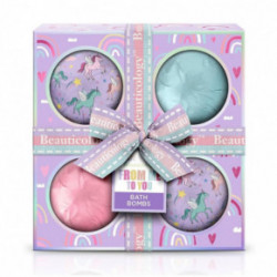 Baylis & Harding Beauticology From Me To You Bath Bombs Gift Set Vānnas bumbu komplekts bērniem 4x120g