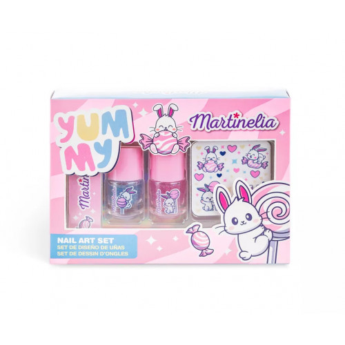 Martinelia Yummy Nail Art Set Nagu dailes komplekts meitenēm Komplekts