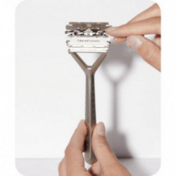 Leaf Shave The Leaf Pivoting Head Razor Trīs asmeņu skuveklis Prism
