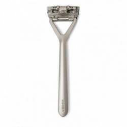 Leaf Shave The Leaf Pivoting Head Razor Trīs asmeņu skuveklis Prism
