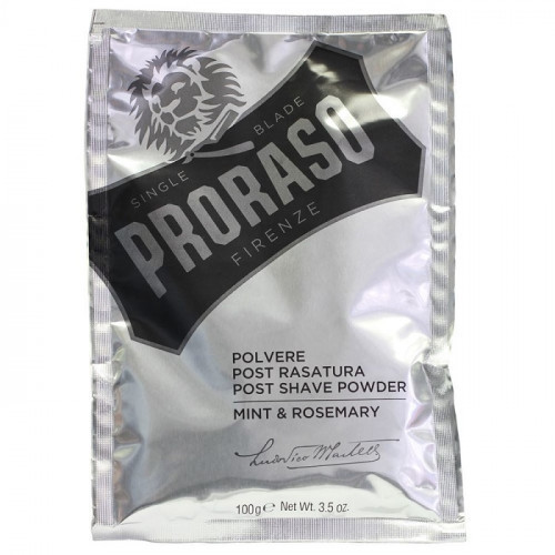 Proraso Post Shave Powder Mint & Rosemary Pēcskūšanās pulveris 100g