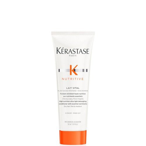 Kérastase Nutritive Lait Vital Ultra-Light Detangling Conditioner Viegls barojošs kondicionieris sausiem matiem 200ml