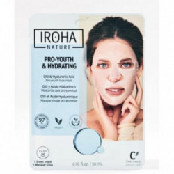 IROHA Antioxidant & Anti-Aging Q10 Intensīvi nostiprinoša un atjaunojoša sejas maska 23ml