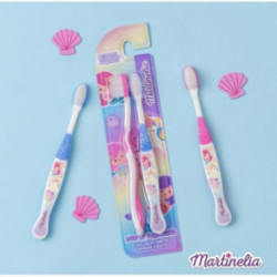Martinelia Duo Toothbrush Extra Soft Zobu birstes komplekts bērniem 2vnt