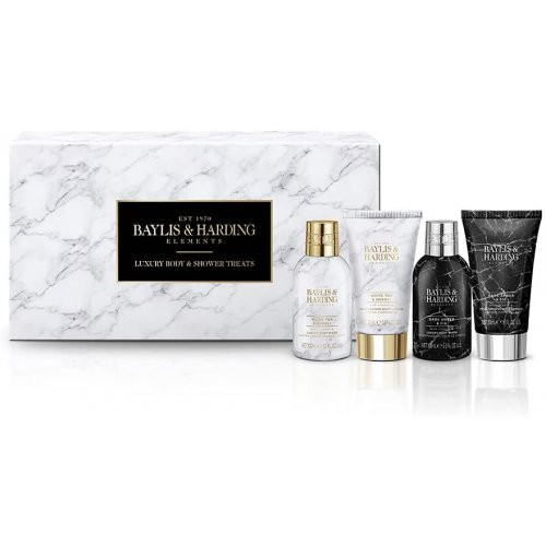 Baylis & Harding Elements Luxury Body & Shower Treats Grezns ķermeņa kopšanas komplekts