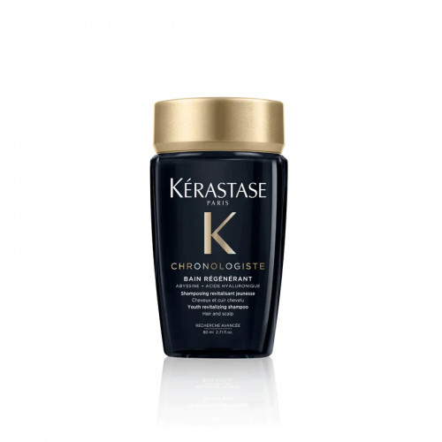 Kérastase Chronologiste Bain Régénérant Atjaunojoša un atsvaidzinoša vanniņa, kas samazina galvas ādas un matu novecošanās pazīmes 250ml