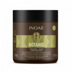 Inoar Botanic Mask Matus stiprinoša maska ar rīcineļļu 500ml