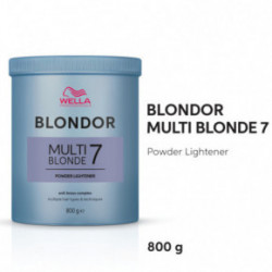 Wella Professionals Blondor Multi Blonde 7 Powder Matu balināšanas pulveris 400g