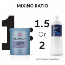 Wella Professionals Blondor Multi Blonde 7 Powder Matu balināšanas pulveris 400g