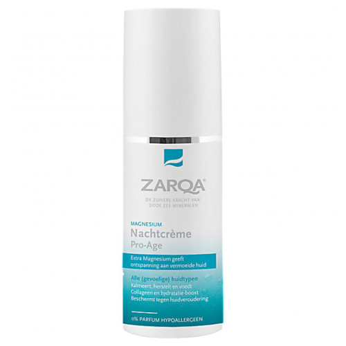 Zarqa Magnesium Pro-Age Night Cream Nakts pretgrumbu krēms 50ml