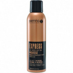 Sienna X Express Q10 Tinted Self Tan Mousse Pašiedeguma putas 200ml