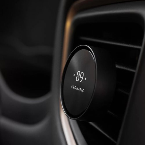 Aromatic 89 Car Air Freshener Vent Clip Automašīnas gaisa atsvaidzinātājs Black Grapes