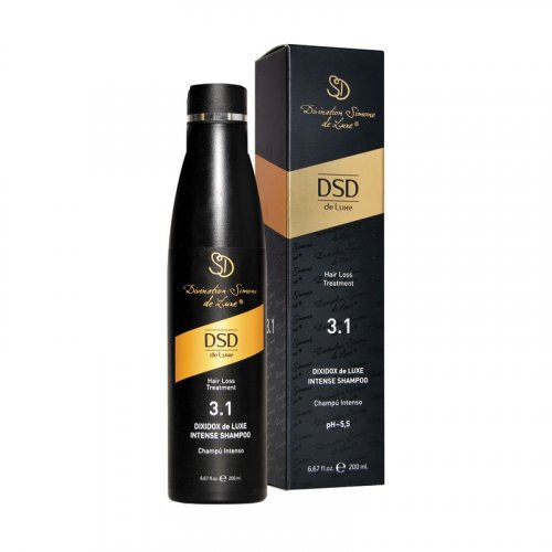 DSD de Luxe 3.1 Dixidox de Luxe Intense Shampoo Šampūns pret matu izkrišanu 200ml
