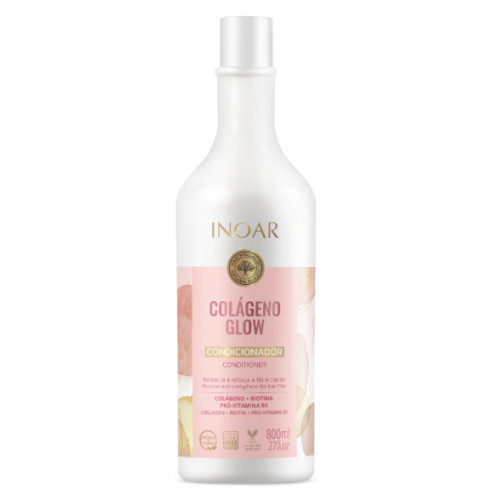 Inoar Colágeno Glow Conditioner Kondicioneiris ar kolagēnu 800ml