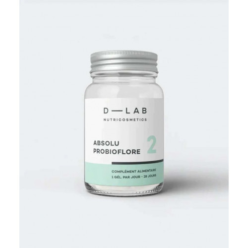 D-LAB Nutricosmetics Absolu Probioflore (Pure Probiotima) Uztura Bagātinātājs 1 Mēnesim