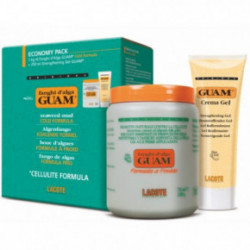 Guam Seaweed Mud Cold Formula + Crema Gel Kit Pretcelulīta ādas kopšanas komplekts Komplekts