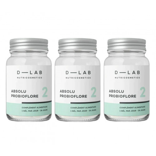 D-LAB Nutricosmetics Absolu Probioflore (Pure Probiotima) Uztura Bagātinātājs 1 Mēnesim