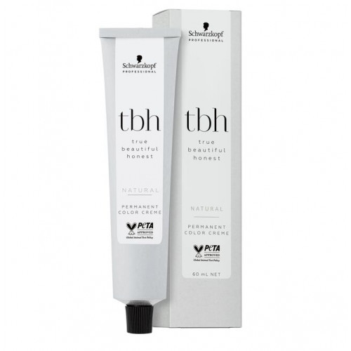 Schwarzkopf Professional TBH True Beautiful Honest Permanent Color Creme Permanentā matu krāsa 60g