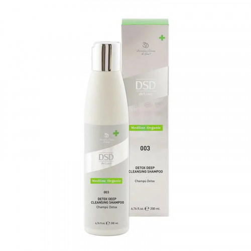 DSD de Luxe 003 Detox Deep Cleansing Shampoo Dziļi attīrošs šampūns 200ml