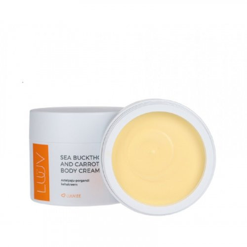 Luuv Sea Buckthorn And Carrot Body Cream Smiltsērkšķu un burkānu ķermeņa krēms 200ml