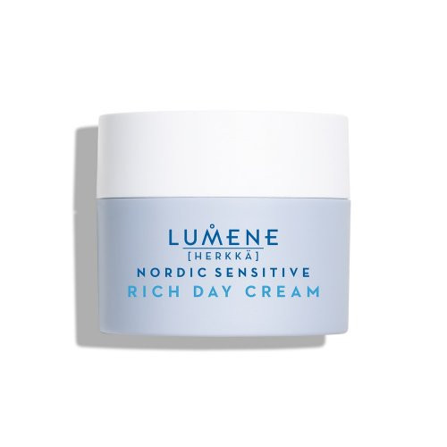 Lumene Nordic Sensitive [Herkkä] Rich Day Cream Barojošs dienas krēms bez smaržvielām 50ml