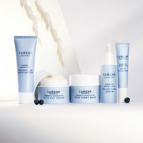 Lumene Nordic Sensitive [Herkkä] Rich Night Balm Barojošs nakts balzams bez smaržvielām 50ml